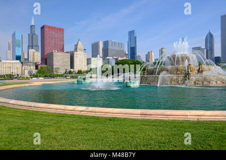 Skyline von Chicago Stockfoto