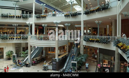 Bridgewater Commons Shopping Mall in Bridgewater, New Jersey Stockfoto