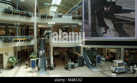 Bridgewater Commons Shopping Mall in Bridgewater, New Jersey Stockfoto