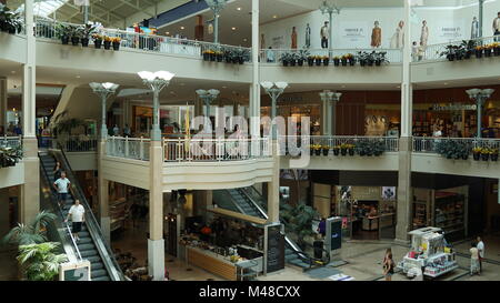 Bridgewater Commons Shopping Mall in Bridgewater, New Jersey Stockfoto