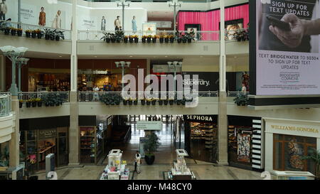 Bridgewater Commons Shopping Mall in Bridgewater, New Jersey Stockfoto