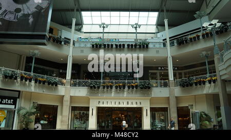 Bridgewater Commons Shopping Mall in Bridgewater, New Jersey Stockfoto