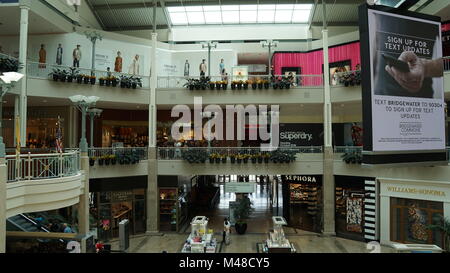 Bridgewater Commons Shopping Mall in Bridgewater, New Jersey Stockfoto