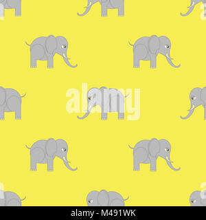 Elefant Seamless Pattern. Stockfoto