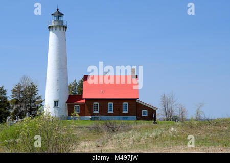 Tawas Point Lighthouse, im Jahre 1876 gebaut Stockfoto