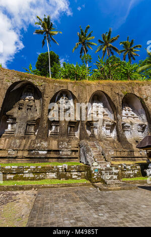 Ganung Kawi Tempels in Insel Bali - Indonesien Stockfoto