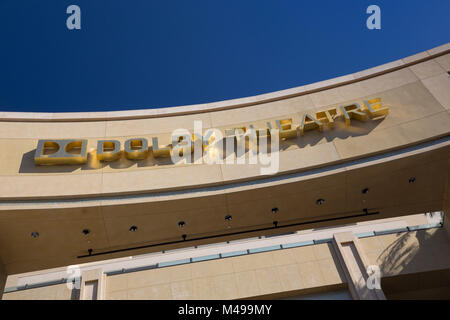 Dolby Theater, Hollywood Boulevard, Kalifornien, USA Stockfoto