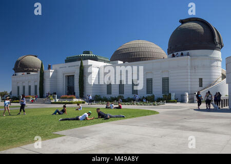 Griffith Observatory, Los Angeles, Kalifornien, USA Stockfoto