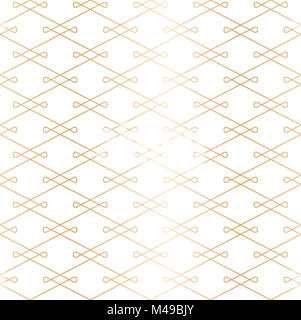 Gold orientalische Muster Vektor. Geometrische Hintergrund. Stockfoto