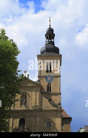 St. Jakob Kirche in Bamberg, Bayern, Deutschland Stockfoto