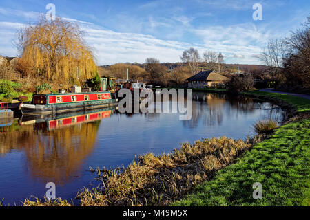 UK, South Yorkshire, Rotherham, Holmes Goit Stockfoto