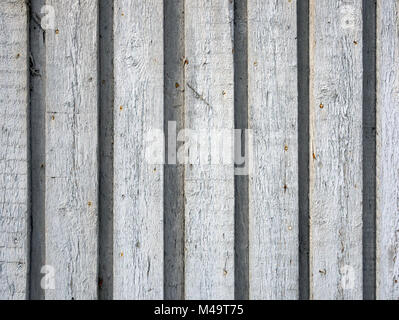 Hintergrund der Holzplanken verbunden Überlappung Stockfoto