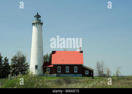 Tawas Point Lighthouse, im Jahre 1876 gebaut Stockfoto