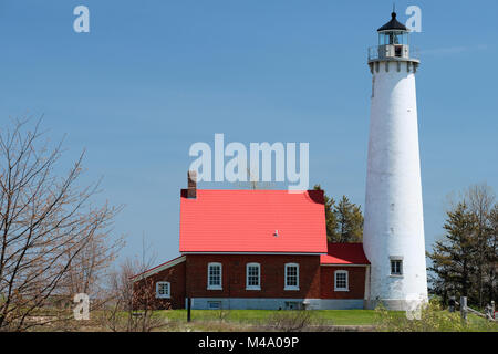 Tawas Point Lighthouse, im Jahre 1876 gebaut Stockfoto