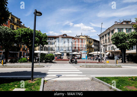 Italien, Piemont, Intra-Verbania, Tägliches Leben Stockfoto