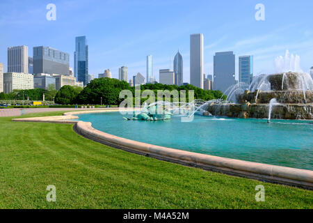 Skyline von Chicago Stockfoto