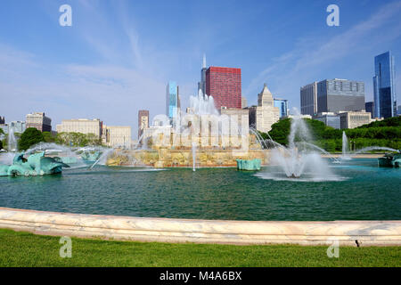 Skyline von Chicago Stockfoto