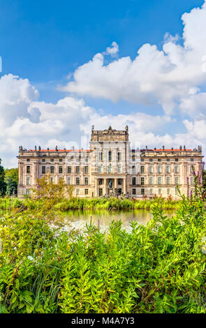 Historische Schloss Ludwigslust in Norddeutschland Stockfoto