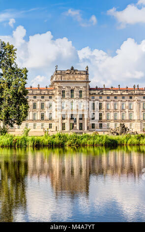 Historische Schloss Ludwigslust in Norddeutschland Stockfoto