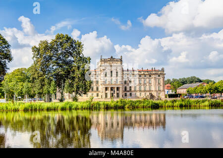 Historische Schloss Ludwigslust in Norddeutschland Stockfoto