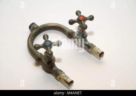 Double Old star Wasserhahn, Stockfoto