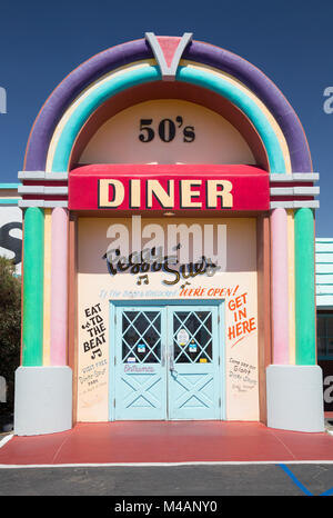 Peggy Sue 50's Diner, Yermo, Kalifornien, USA Stockfoto