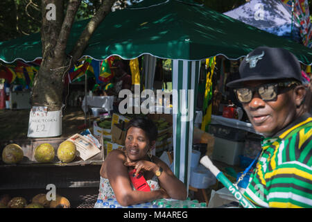 London, Vereinigtes Königreich. Notting Hill Carnival. Stockfoto