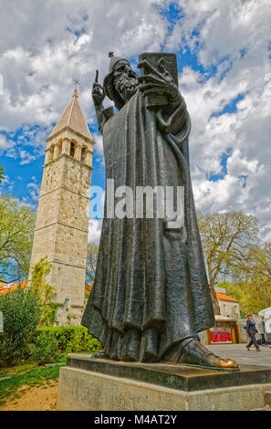 Gregor von Nin Statue in Split Stockfoto