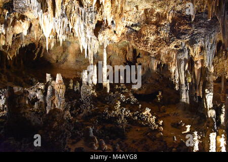 Luray Caverns in Luray, Virginia Stockfoto