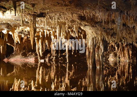 Luray Caverns in Luray, Virginia Stockfoto