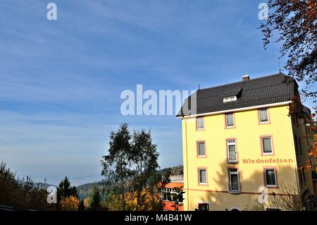 Über dem Haus Wiedenfelsen Bühlertal Schwarzwald Deutschland Stockfoto