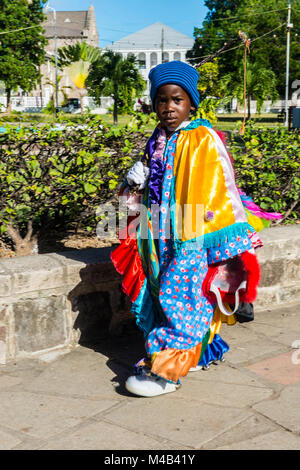 Karneval in Basseterre, St. Kitts und Nevis, Karibik Stockfoto