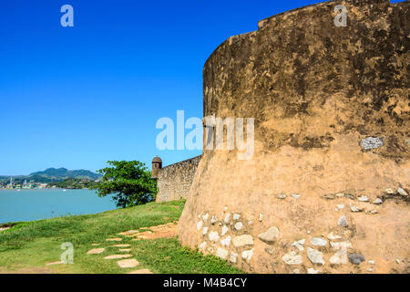 Festung Fortaleza San Felipe, Puerto Plata, Dominikanische Republik Stockfoto