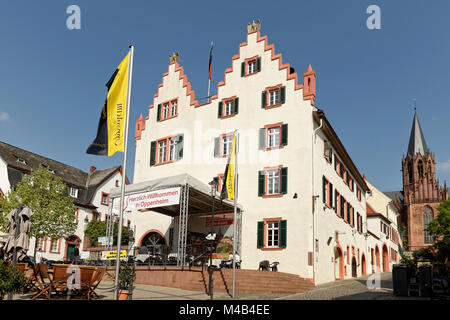 Oppenheim Marktplatz Stockfoto