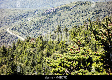 Landschaft einen herrlichen Blick auf isgah National Forest Stockfoto