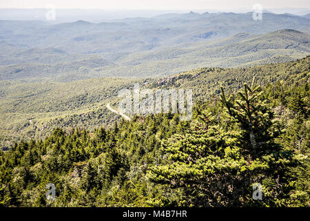 Landschaft einen herrlichen Blick auf isgah National Forest Stockfoto