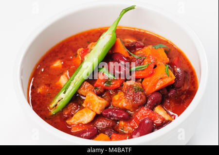 Vegatable Eintopf oder Suppe Stockfoto