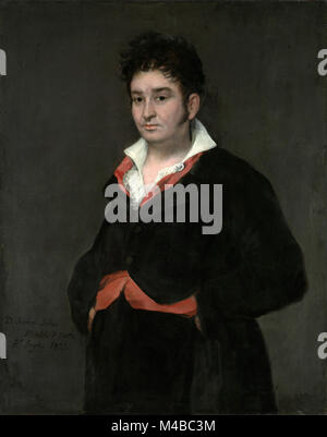 Francisco de Goya - Porträt von Don Ramón Satué Stockfoto