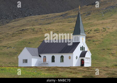 Grytviken, Südgeorgien Stockfoto