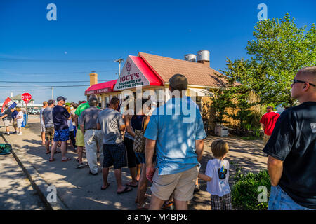 Die Iggy Doughboys und Chowder House Narragansett, Rhode Island, USA Stockfoto