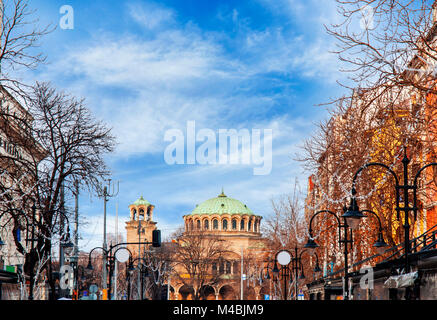 Sveta Nedelya Kirche in Sofia Bulgarien Europa Stockfoto