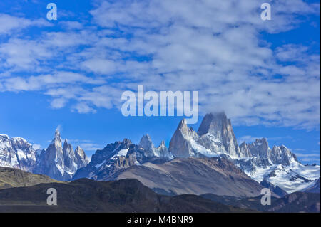 Monte Fitz Roy, Patagonien, Argentinien, Südamerika Stockfoto