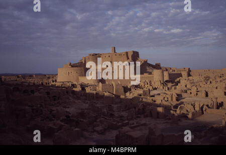 Die Arg-é Bam Zitadelle vor Erdbeben, Kerman Provinz südöstlichen Iran; der IRAN Stockfoto