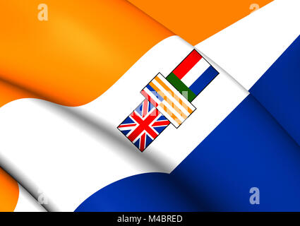 Flagge von Südafrika (1928-1994) Stockfoto