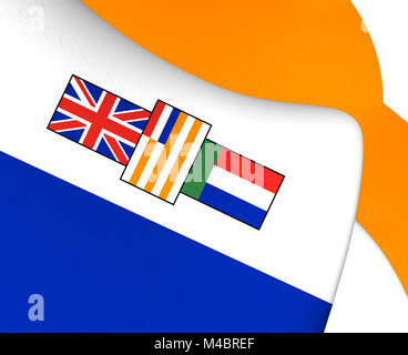 Flagge von Südafrika (1928-1994) Stockfoto