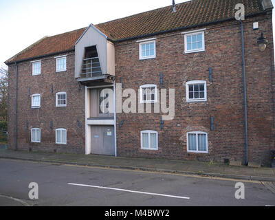 Umgebautes Lagerhaus Louth Lincolnshire Stockfoto