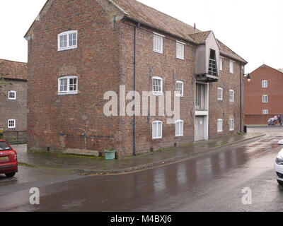 Umgebautes Lagerhaus Louth Lincolnshire Stockfoto