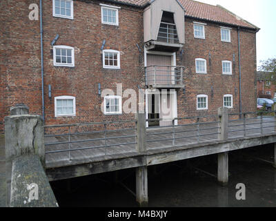 Umgebautes Lagerhaus Louth Lincolnshire Stockfoto