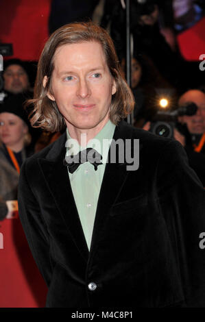 68Th Berlin International Film Festival. Festival Internazionale del Cinema di Berlino. Red Carpet Film "Isle of Dogs". Im Bild: Wes Anderson Stockfoto