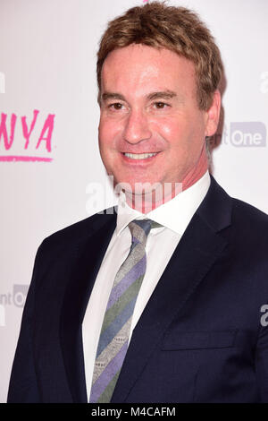 London, Großbritannien. 15 Feb, 2018. Steven Rogers (Schriftsteller) die Teilnahme an der BRITISCHEN Premiere von ICH, TONYA im Curzon Mayfair London Donnerstag 15 Februar 2018 Credit: Peter Phillips/Alamy leben Nachrichten Stockfoto